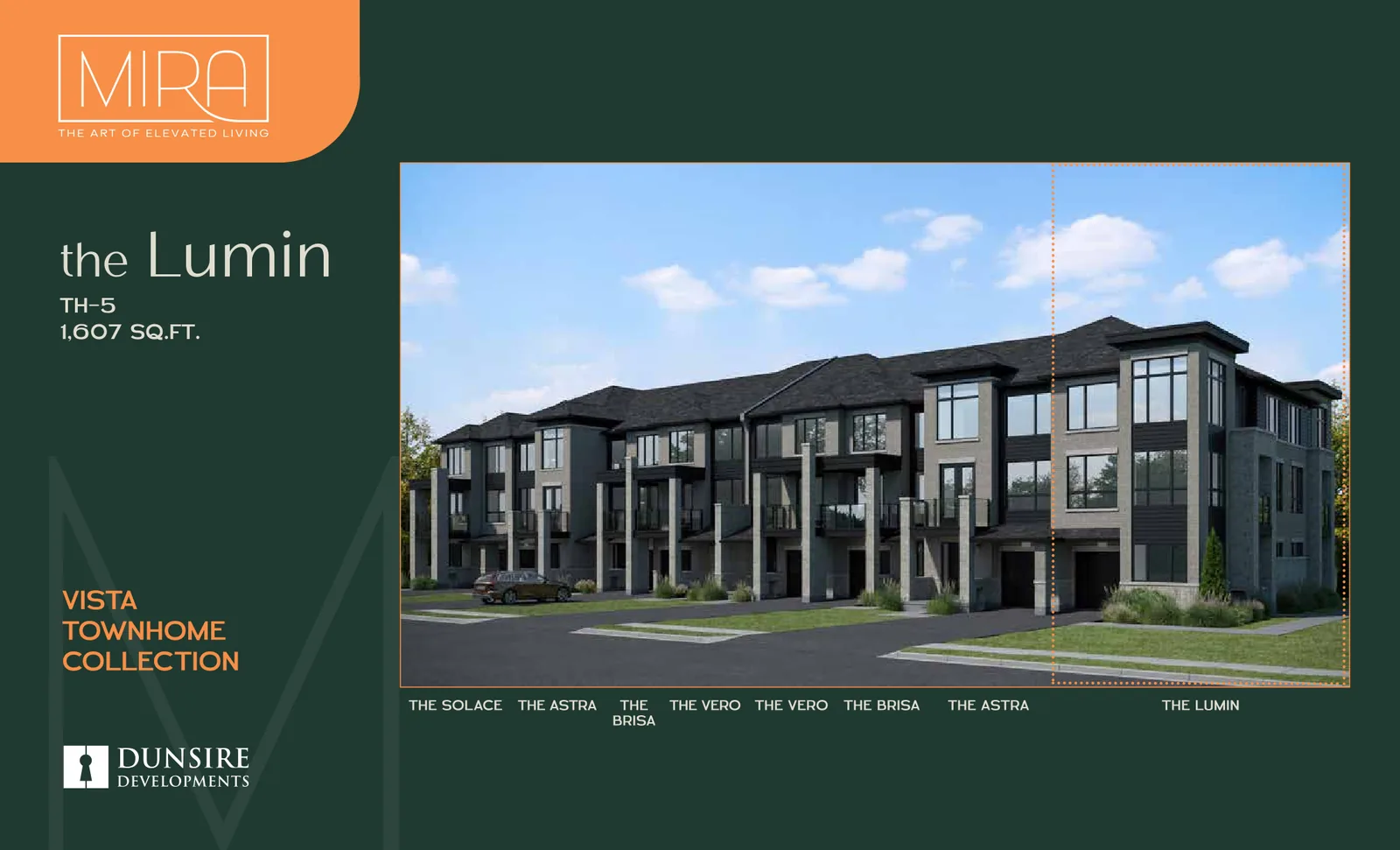 Lumin model elevation, Mira Vista